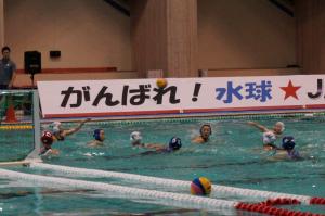 水球女子日本代表紅白戦一般公開の様子