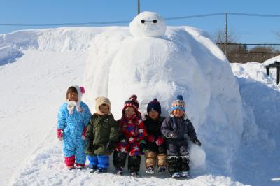 雪のベイマックスと