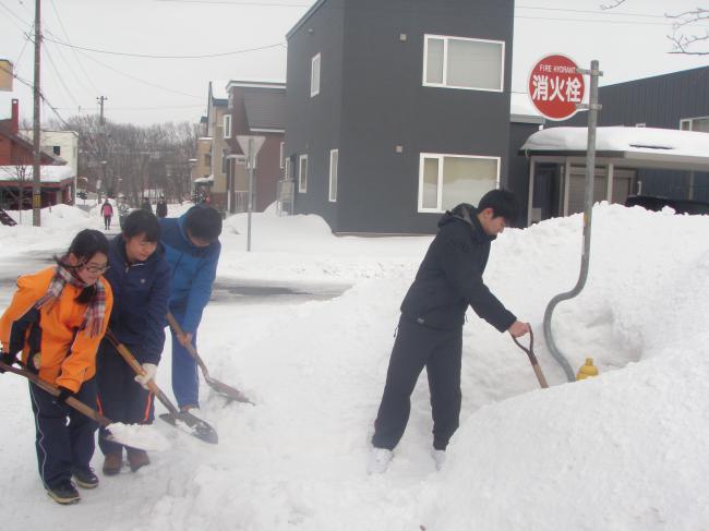 とわの森三愛高除雪ボランティア