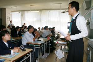 中学生の食育授業