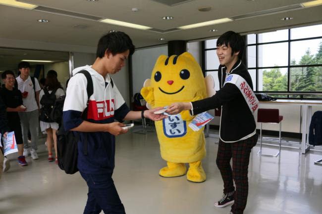 札幌学院大学で選挙啓発