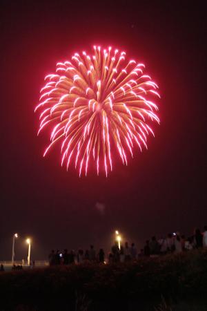 江別地区市民祭り　花火