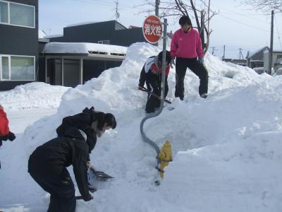除雪活動の写真1