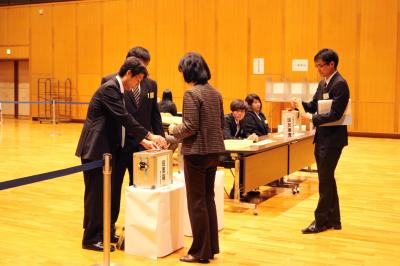 札幌学院大学　期日前投票写真