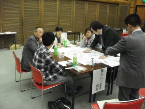 写真：第4回えべつ市民会議「暮らし・定住部会」の様子