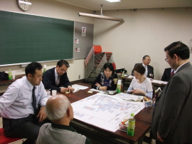 写真：第5回えべつ未来市民会議「高齢化・市民活動部会」の様子