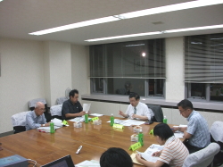 写真:第8回えべつ未来市民会議「高齢化・市民活動部会」の様子