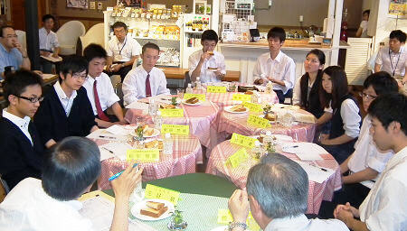 写真:えべつ未来高校生会議の様子