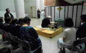 画像:お茶会当日の様子