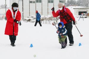 えべつ・冬のスポーツまつりのゴルポッカの写真