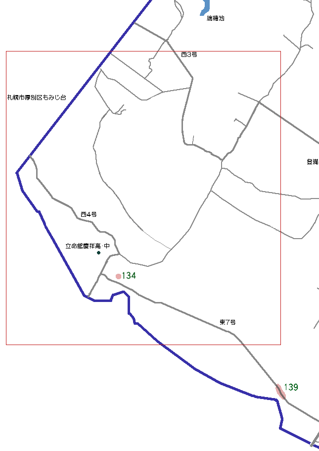 埋蔵文化財包蔵地分布図10