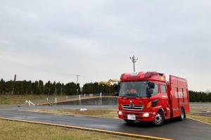 消防車両安全運転実技研修を実施しました