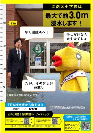 水害啓発ポスター