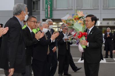 三好昇市長退任セレモニー