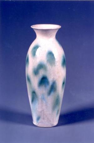 緑宝石釉花瓶