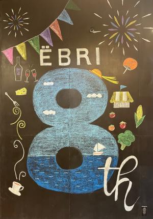チョークアートЁBRI8周年インフィニティ