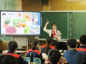 第３中学校の授業の様子