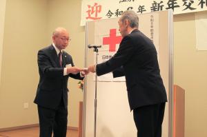 江別工業団地協同組合から日本赤十字社への義援金