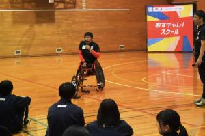 パラスポーツ体験型授業①