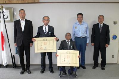 叙勲伝達式