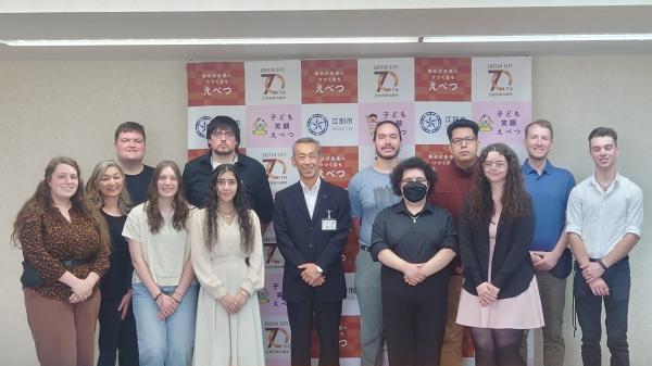 with the mayor