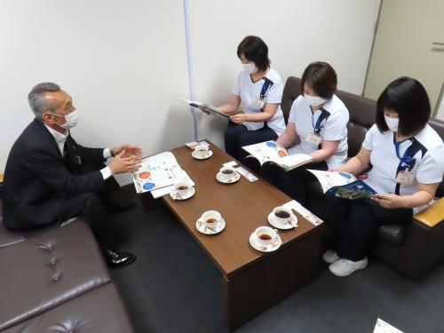 懇談の様子②