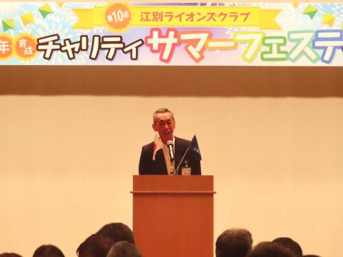 チャリティーフェスティバルの様子
