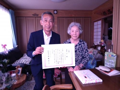 訪問の様子①