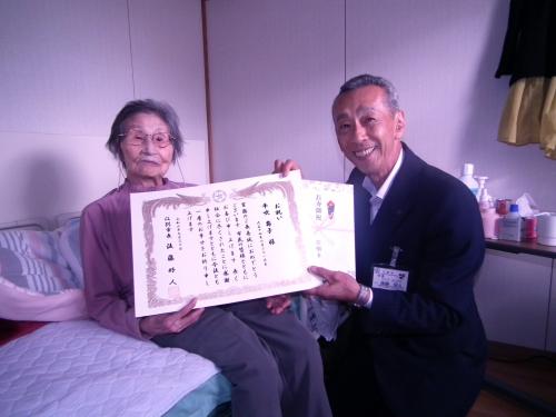 訪問の様子②