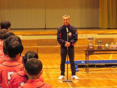 市長挨拶の様子