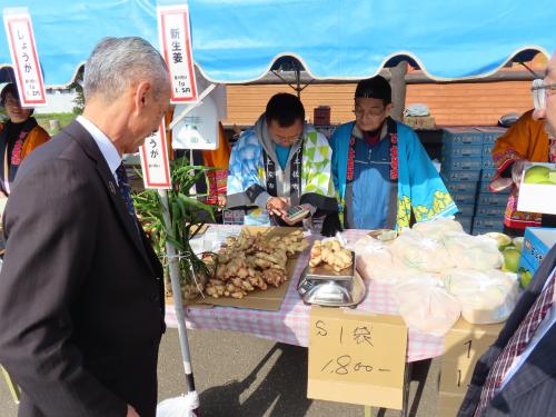 販売会の様子