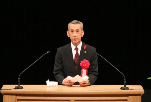 式典の様子①