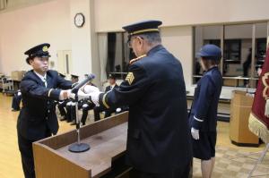 新入団辞令式2