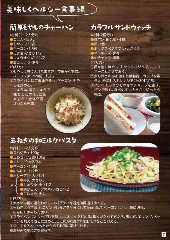 美味しくヘルシー食事編01