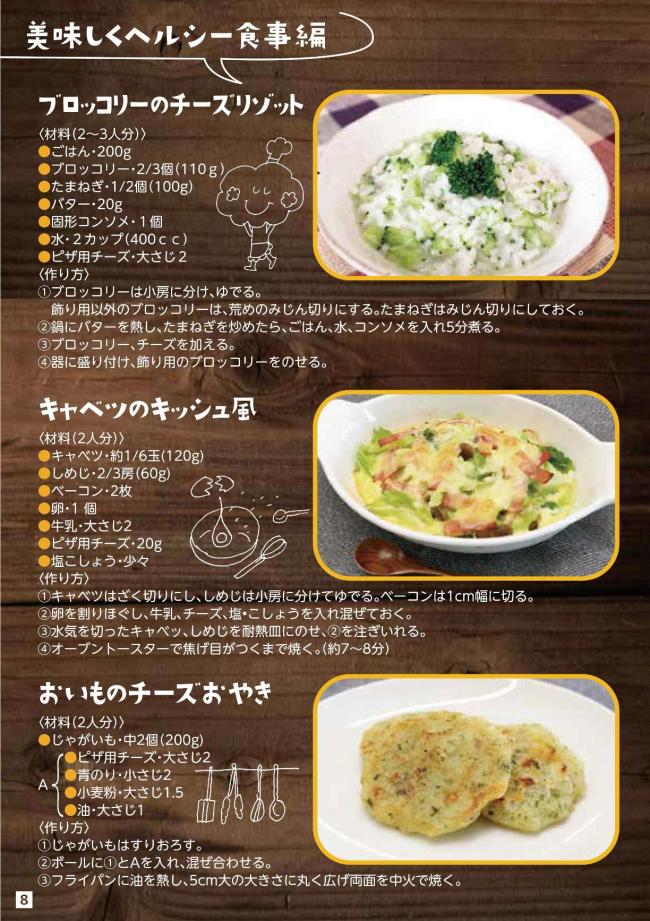 美味しくヘルシー食事編
