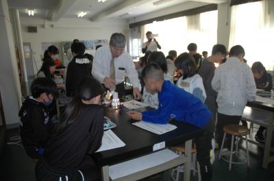実験の様子