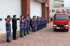 消防団歳末特別警戒出陣式4