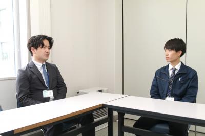 対談中の2人