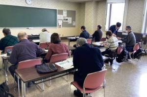 確定申告スマホ教室 野幌公民館