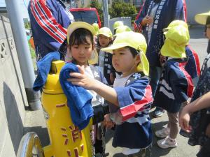 2025.5月　愛保育園幼年消防クラブ1