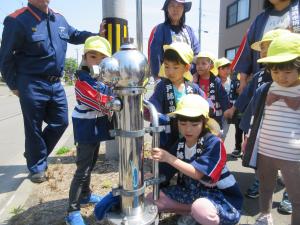 2025.5月　愛保育園幼年消防クラブ2