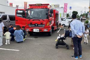 ガス展火災予防呼びかけ　記念撮影