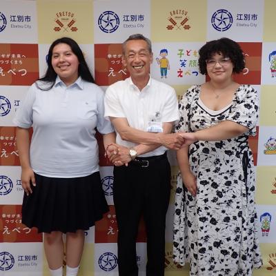 meeting the mayor