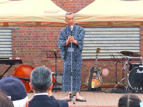 市長挨拶の様子