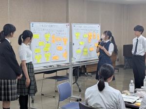 中学生ワークショップの様子