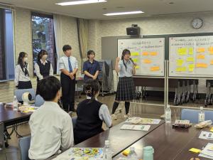 高校生ワークショップの様子