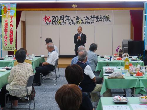 市長挨拶の様子