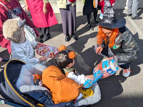 ハロウィーンフェスティバルの様子