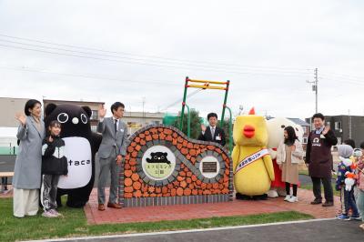 ​エゾモモンガ公園が完成しました