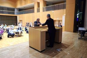 ふるさと江別塾 塾生感謝状授与